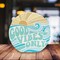 Open Road Brands Good Vibes Only Chunky Wood Block Sign - Retro Beach Themed Decor - Hang or Display on Desk, Dresser or Counter